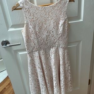 Pink formal dress